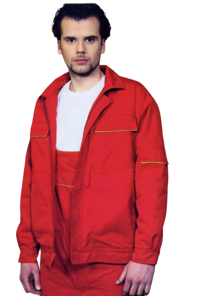 radna jakna crvena